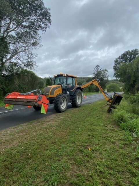 Tractor Flail Mowing and Slashing — photo 1