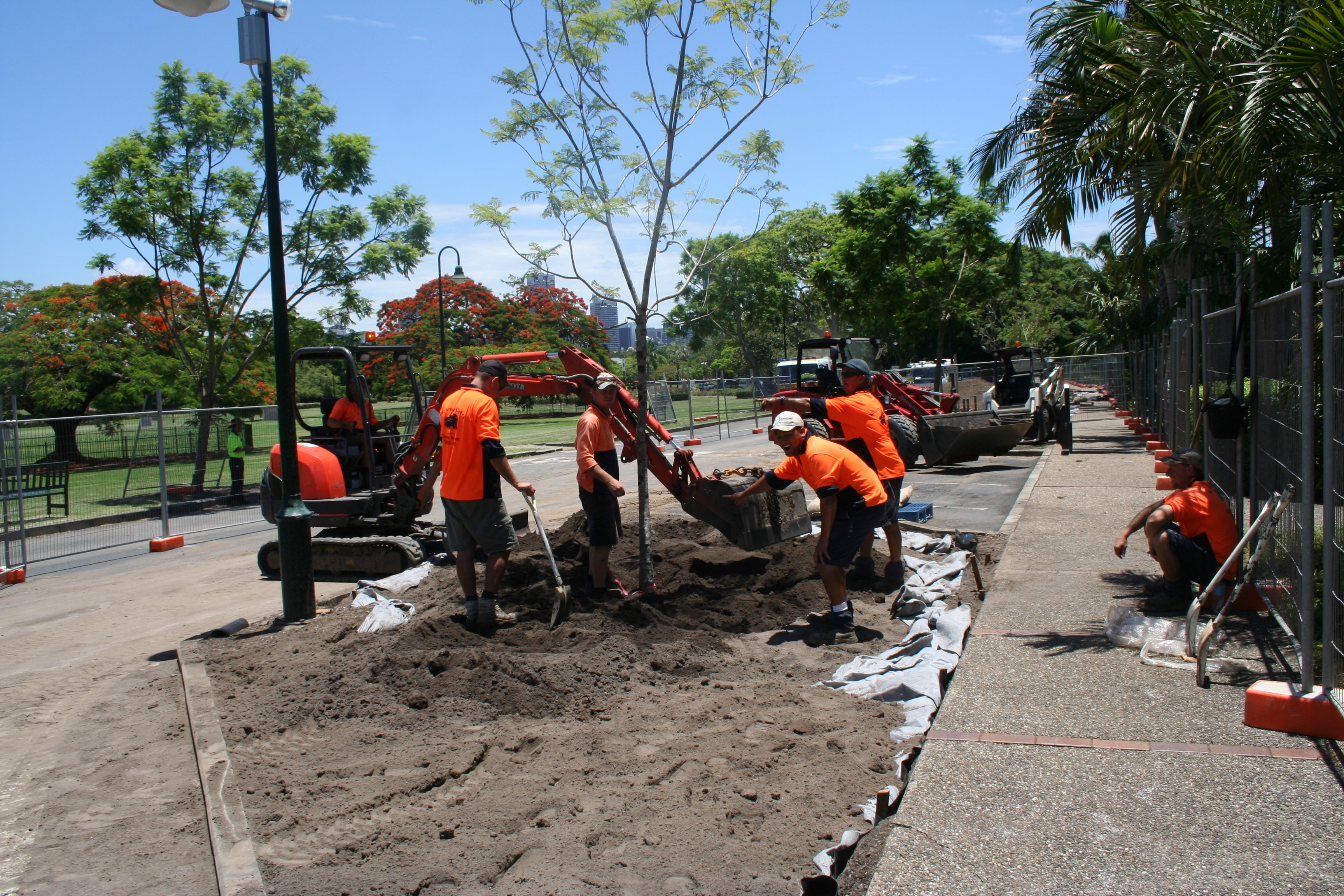 New Farm Park Upgrade
