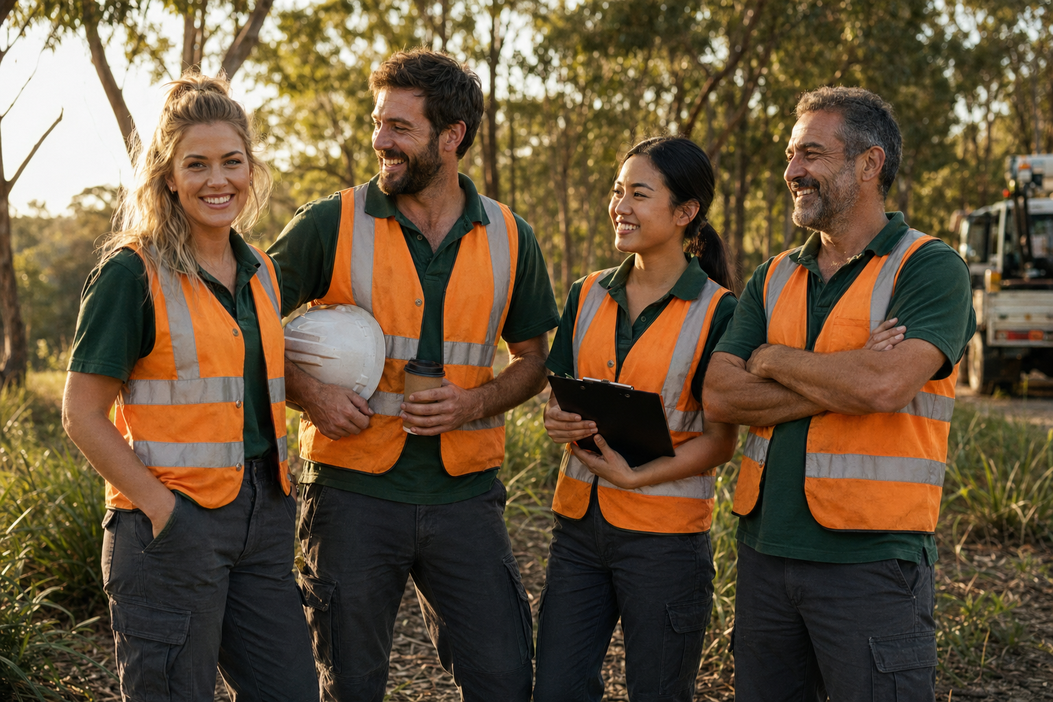Rivercity Environmental field team on site in South East Queensland